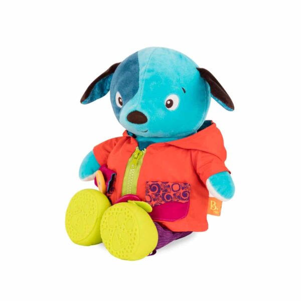 Giggly Zippies Woofer Interactive Plush Dog B.Toys 3 Le3ab Store