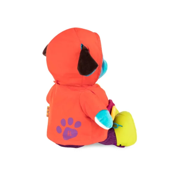 Giggly Zippies Woofer Interactive Plush Dog B.Toys 7 Le3ab Store