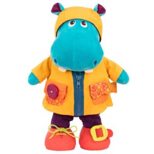 Hippo Giggly Zippies Hank Interactive Plush B.Toys