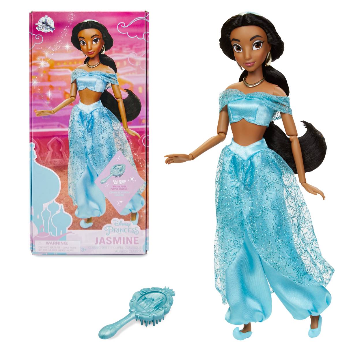 Jasmine Classic Doll – Aladdin – 29cm Disney Store Jasmine Classic Doll – Aladdin – 29cm Disney Store