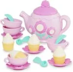 La Dida Musical Tea Party Set Play Circle by Battat – Pink - Image 4