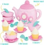 La Dida Musical Tea Party Set Play Circle by Battat – Pink - Image 2
