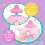 La Dida Musical Tea Party Set Play Circle by Battat – Pink - Image 5