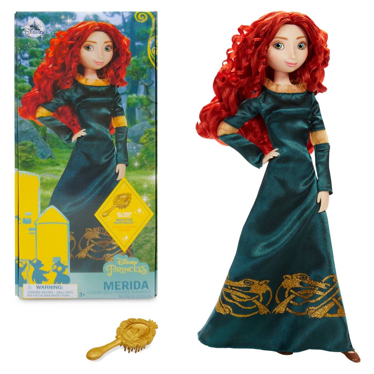 Merida Classic Doll - Brave 29cm Disney Store Merida Classic Doll - Brave 29cm Disney Store