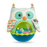Owl Soft Be Back Roly-Poly Toy B.Toys