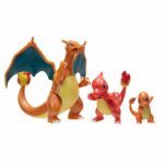 Select Evolution 3 Pack - Features 2-Inch Charmander, 3-Inch Charmeleon and 4.5-Inch Charizard Battle Figures