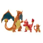 Select Evolution 3 Pack - Features 2-Inch Charmander, 3-Inch Charmeleon and 4.5-Inch Charizard Battle Figures