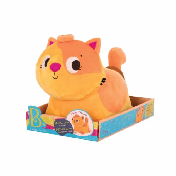 Wobble ‘n Go – Cat Interactive Plush Toy B.Toys 5 Le3ab Store