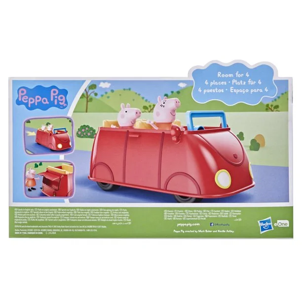 Peppa Pig Peppa’s Adventures Peppa’s Family Red Car, Speech and Sound Effects - Image 5