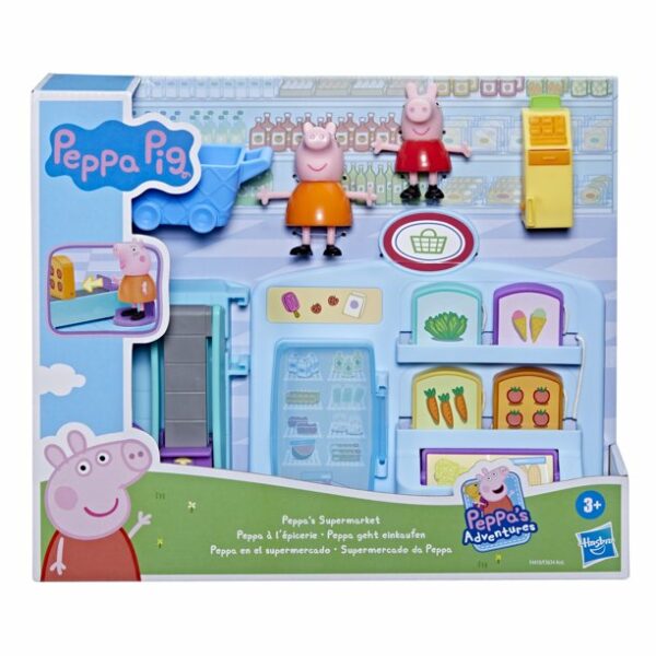 peppa pig peppa s adventures peppa s supermarket preschool playset 1 لعب ستور