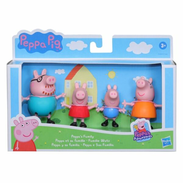 peppa pig peppas adventures peppas family figure 4 pack in pajamas 1 لعب ستور