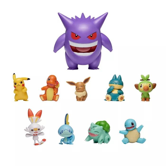 Pokemon Battle Figures 10 Pack Pokemon Battle Figures 10 Pack - Image 1