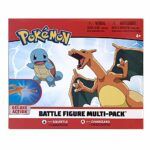 Pokemon Fire and Water Battle Pack - Includes 4.5 Inch Flame Action Charizard and 2" Squirtle Action Figures - Image 4