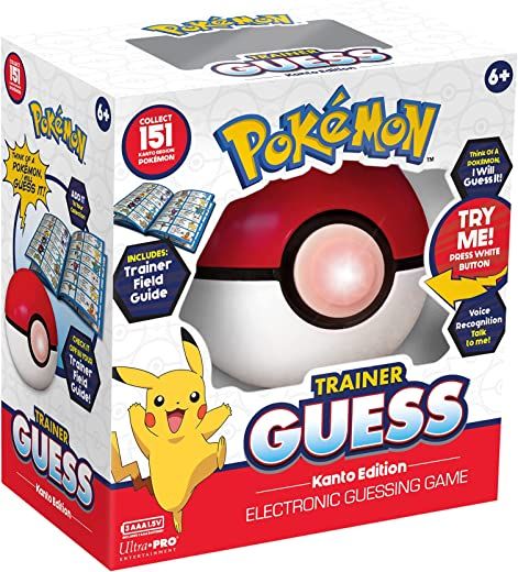 Pokemon Trainer Guess - Kanto Edition Toy, I Will Guess It! Electronic Voice Recognition Guessing Brain Game Pokemon Go Digital Travel Board Games... Pokemon Trainer Guess - Kanto Edition Toy, I Will Guess It! Electronic Voice Recognition Guessing Brain Game Pokemon Go Digital Travel Board Games... - Image 1
