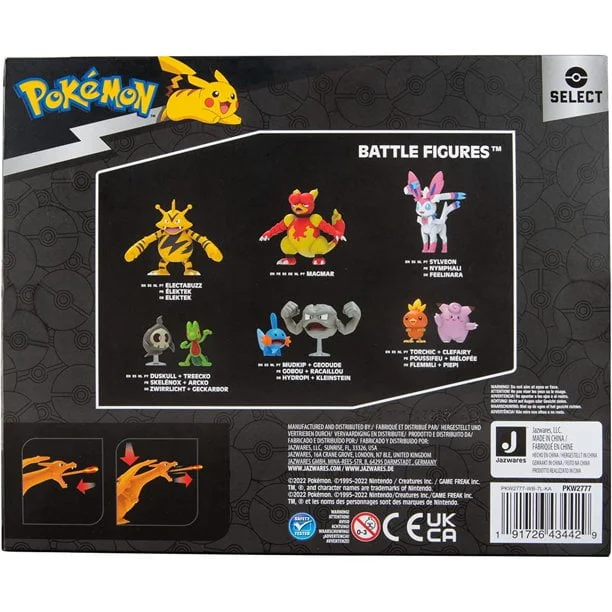 Select Evolution 3 Pack - Features 2-Inch Charmander, 3-Inch Charmeleon and 4.5-Inch Charizard Battle Figures - Image 9