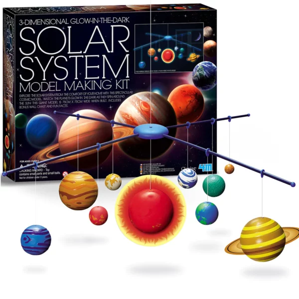 3D Solar System Mobile Making Kit 4m 5 Le3ab Store