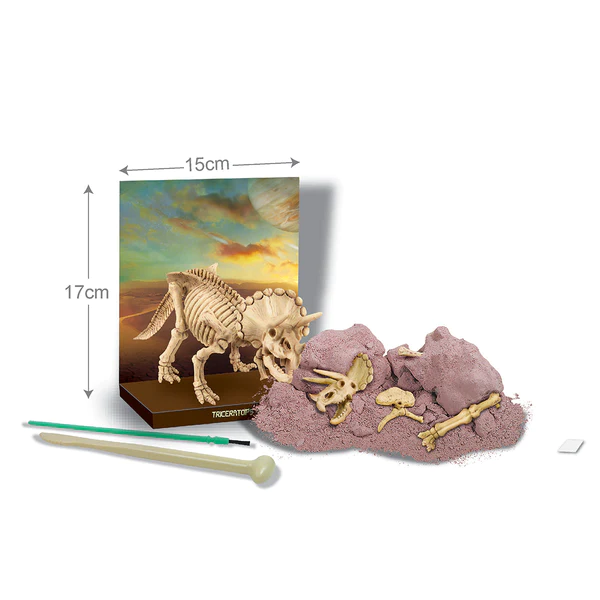 4M Dig A Dinosaur Triceratops 4 Le3ab Store