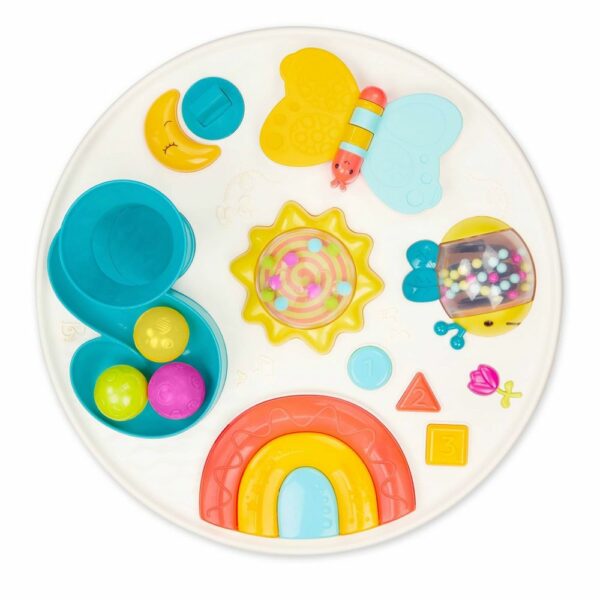 B Dot Colorful Sensory Station Baby Activity Table B.Toys 3 Le3ab Store
