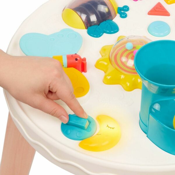 B Dot Colorful Sensory Station Baby Activity Table B.Toys 4 لعب ستور