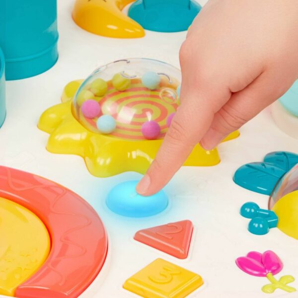 B Dot Colorful Sensory Station Baby Activity Table B.Toys 5 لعب ستور