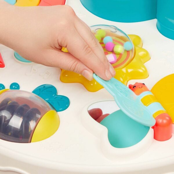 B Dot Colorful Sensory Station Baby Activity Table B.Toys 7 لعب ستور