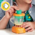 Baby Alive Magical Mixer Baby Doll Tropical Treat with Blender Accessories, Drinks, Wets, Eats, Brown Hair Toy - Image 3