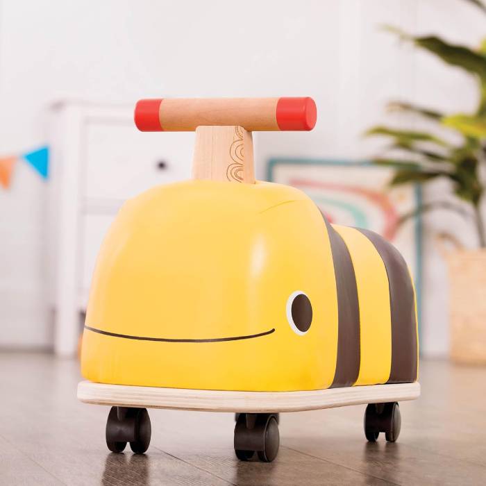 Boom Boom, Wooden Bee Ride-On, B. Toy Boom Boom, Wooden Bee Ride-On, B. Toy