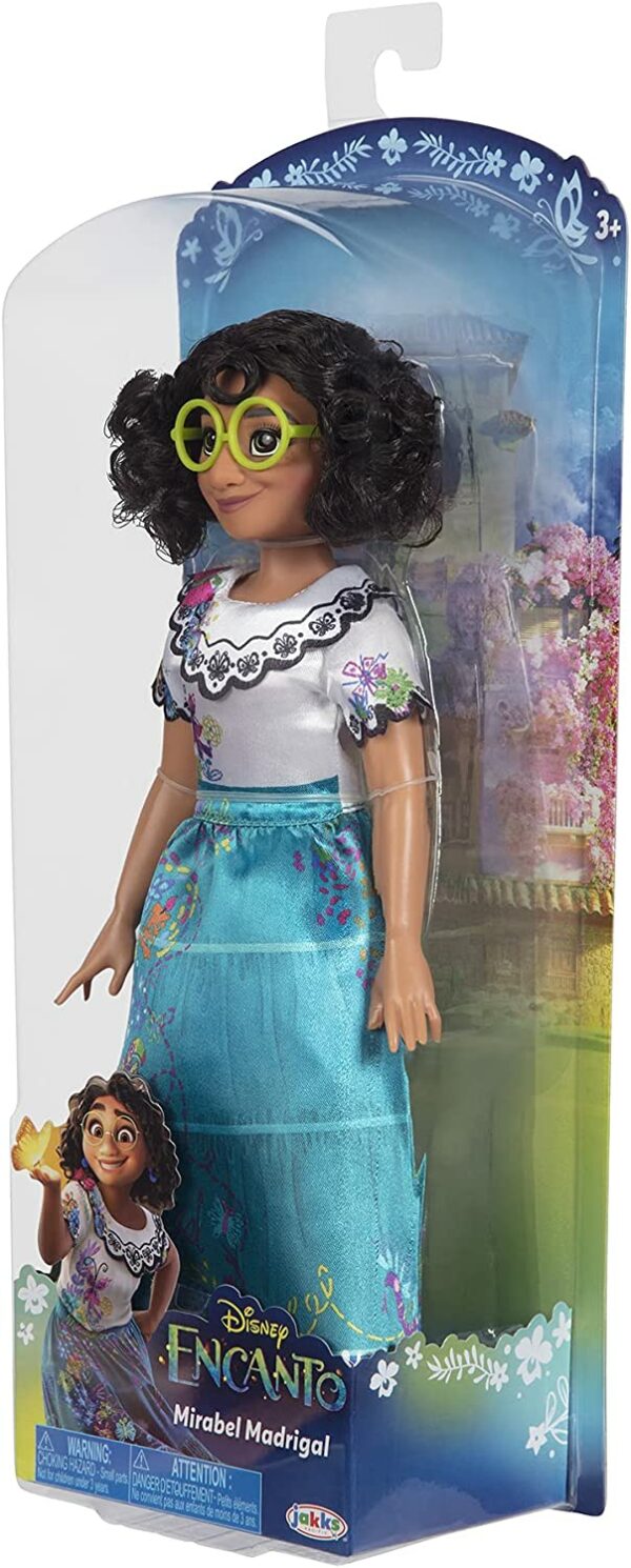 Disney Encanto Mirabel Fashion Doll with Dress Shoes Glasses 5 لعب ستور