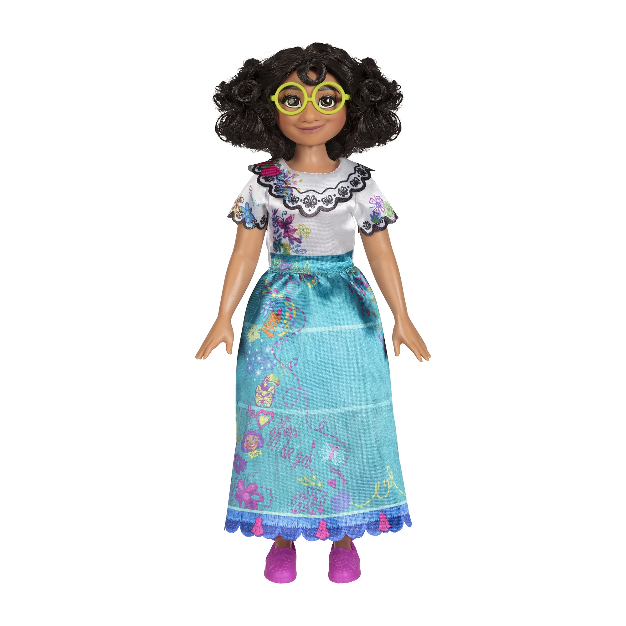 Disney Encanto Mirabel Fashion Doll with Dress, Shoes & Glasses Disney Encanto Mirabel Fashion Doll with Dress, Shoes & Glasses
