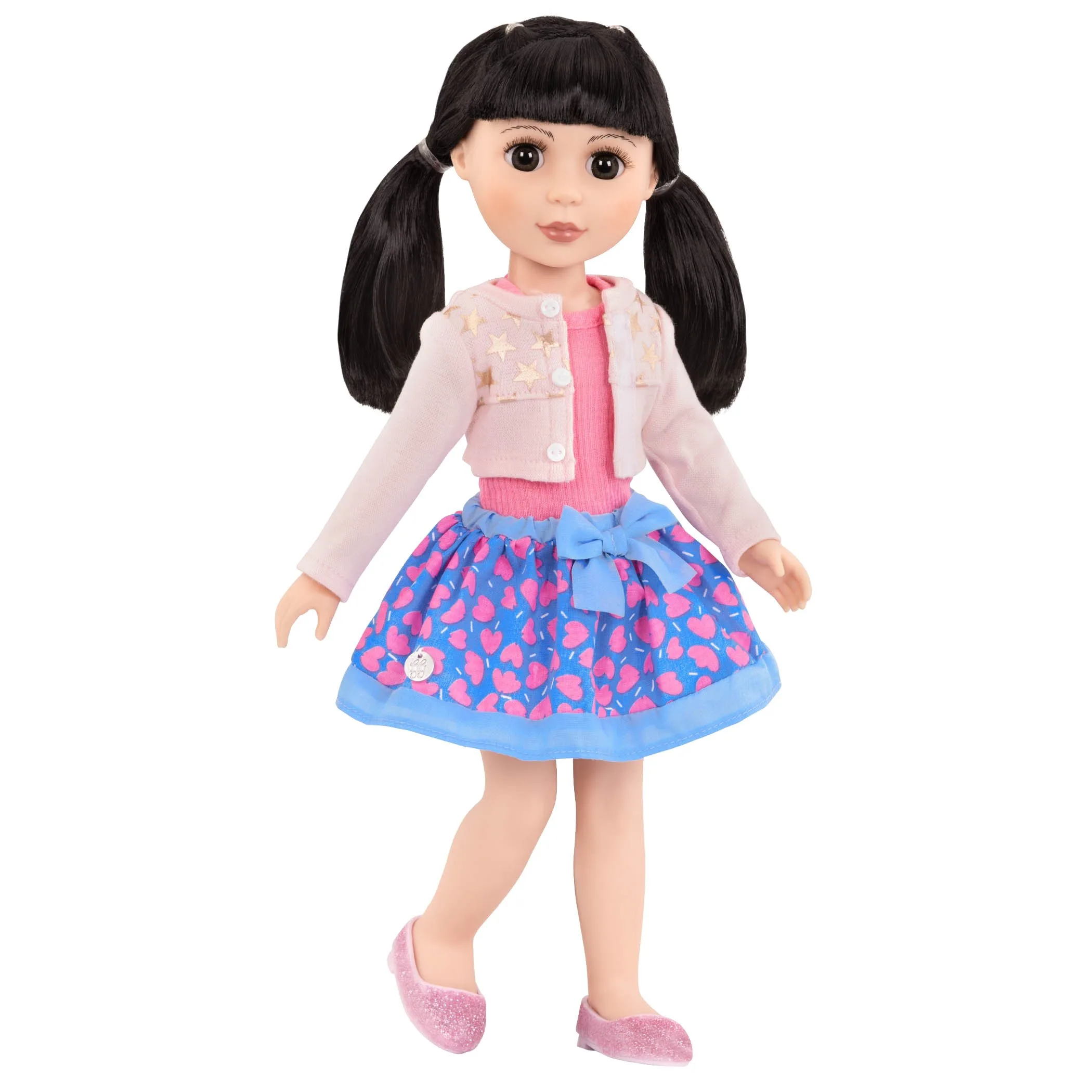 Getting Glittery!, Cardigan Outfit for 14-inch Dolls, Glitter Girls - Image 4
