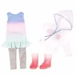 Revealing Our Shine, Transparent Doll Windbreaker, Glitter Girls