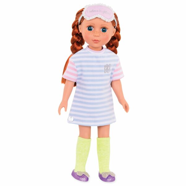 GG50023 Sprinkles of Dreamy Glitter pajama outfit Eline doll wearing01 Le3ab Store