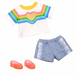 GG50042 Rainbow to your heart glitter girls dolls 14 inch clothes outfit fashion accessories MAIN لعب ستور
