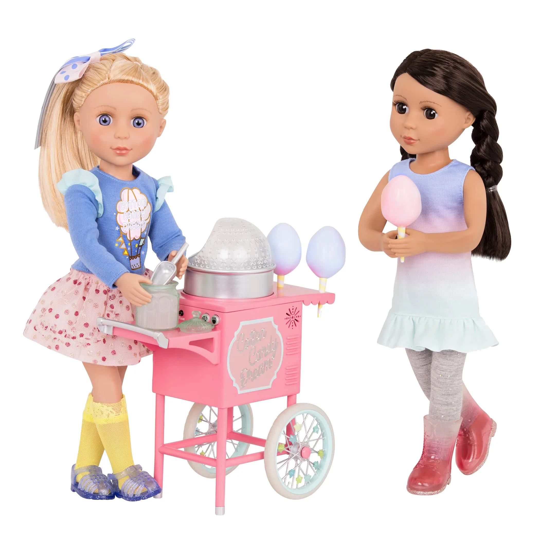 Cotton Candy Machine, Cotton Candy Machine With Playset With Electronics, Glitter Girls - Image 3