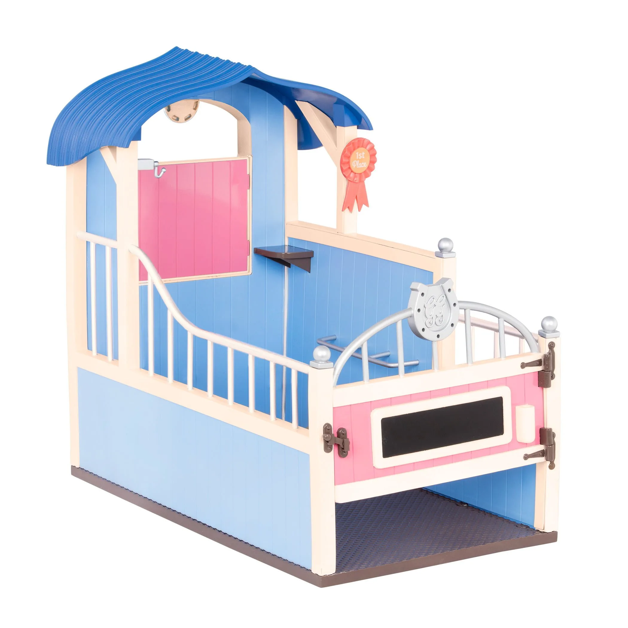 GG Horse Stable, 14-inch Doll Horse Stable Playset, Glitter Girls - Image 3