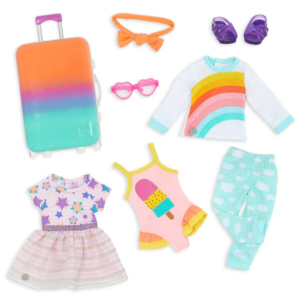 GG57158 Glitter Girls Dolls Suitcase Fashion Set MAIN Le3ab Store