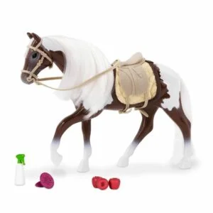 Lori Doll Our Generation Pinto Horse Accessories 6 Inch