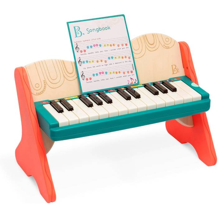 Mini Maestro, Wooden Toy Piano, B. Toys Mini Maestro, Wooden Toy Piano, B. Toys