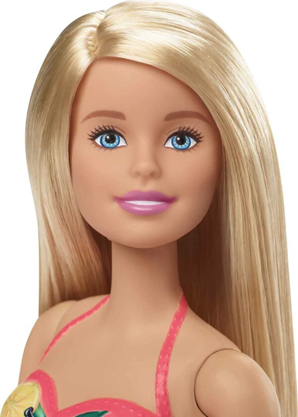 Barbie Doll 30cm Blonde and Pool Playset with Slide 4 لعب ستور