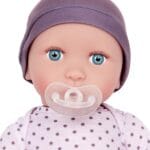 Babi by Battat 14'' Baby Doll With Pjs & Lilac Hat Babi - Image 5