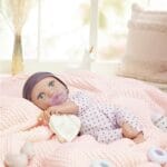 Babi by Battat 14'' Baby Doll With Pjs & Lilac Hat Babi - Image 3