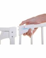 Chelsea Extra Wide 97 -106cm Auto Close Metal Baby Gate - White Dreambaby - Image 5