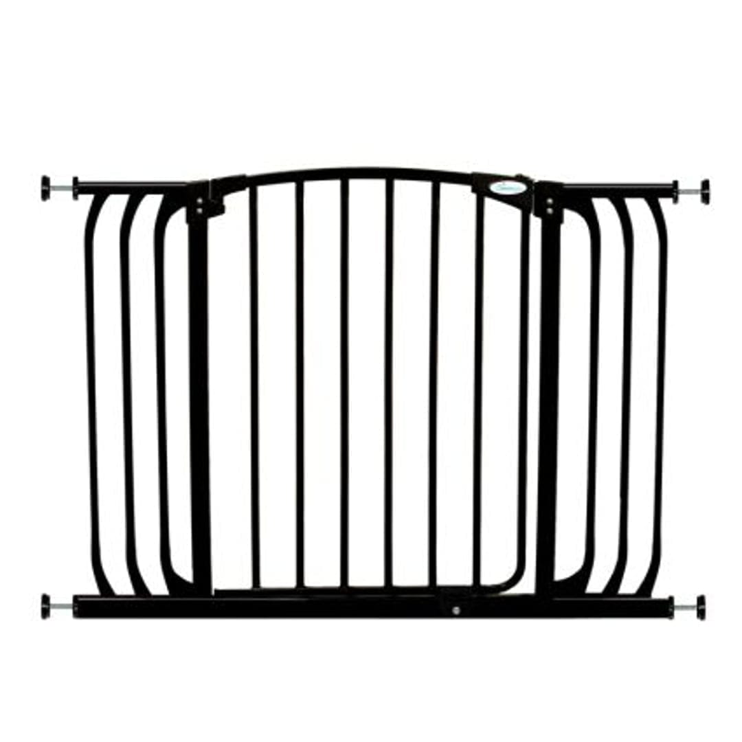 Chelsea Extra Wide 97.5-106cm Auto Close Metal Baby Gate - Black Dreambaby-5 Chelsea Extra Wide 97.5-106cm Auto Close Metal Baby Gate - Black Dreambaby