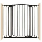 Chelsea Xtra-Tall 75-106cm Auto-Close Security Gate - Black Dreambaby
