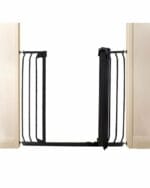 Chelsea Xtra-Tall & Wide 97-106cm Auto-Close Security Gate - Black Dreambaby - Image 4