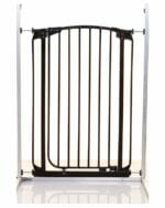 Chelsea Xtra-Tall & Wide 97-106cm Auto-Close Security Gate - Black Dreambaby - Image 2