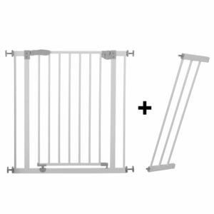 Liberty Stay OpenStay Open Gate 75-84 cm with 9cm Gate Extension DreamBaby