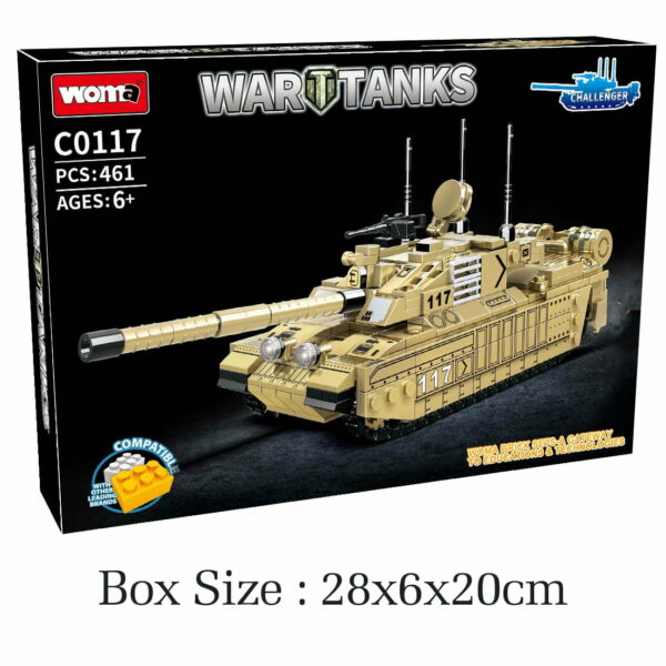 War Tanks Blocks Woma 461 Pieces 1 Le3ab Store