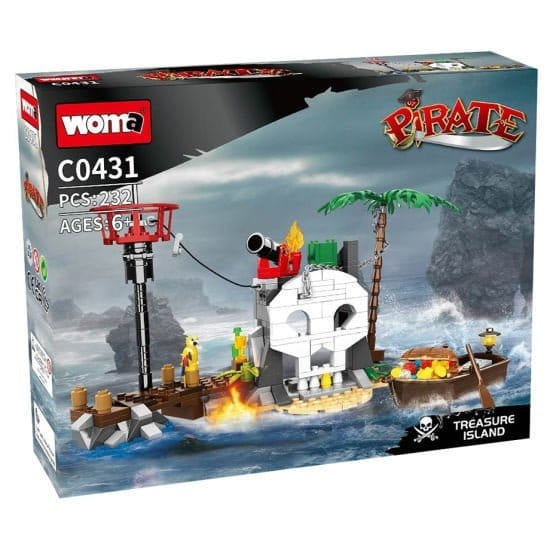 Woma EC-Caribean pirates- Treasures in ship wreck-C0431 Woma EC-Caribean pirates- Treasures in ship wreck-C0431