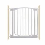 Zoe Auto Close Baby & Pet Security Gate 71-80cm - White Dreambaby